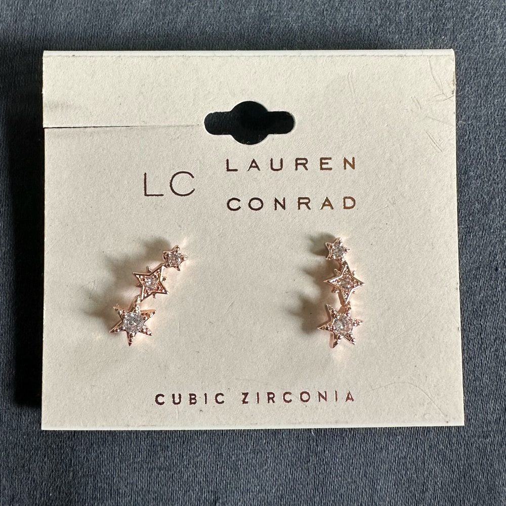 Brand new, never worn LC Lauren Conrad earrings.